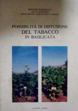 POSSIBILITA' DI DIFFUSIONE DEL TABACCO IN BASILICATA